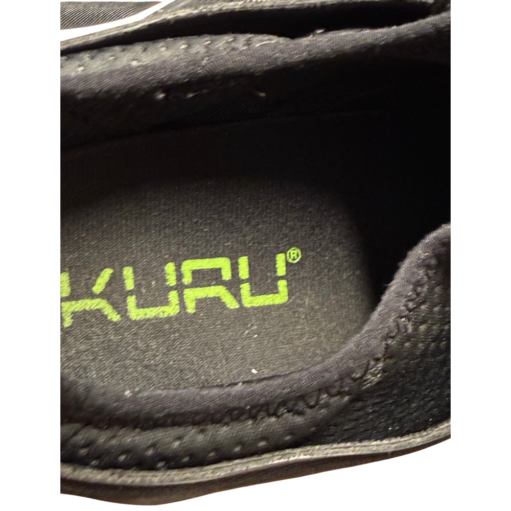 KURU Atom Men's 11 Black White Sneakers Running Walking Shoes - Picture 14 of 16